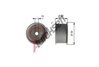 GATES Vratn / vodic kladka ozubenho emenu PowerGrip GT T41227, T41227