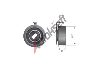 GATES Napnac kladka ozubenho emenu PowerGrip GT T41241, T41241