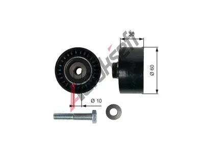 GATES Vratn/vodc kladka ozubenho emenu PowerGrip GT T42065, T42065