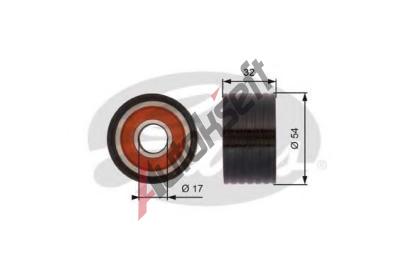 GATES Vratn/vodc kladka ozubenho emenu PowerGrip GT T42166, T42166