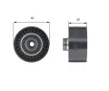 GATES Vratn / vodic kladka ozubenho emenu PowerGrip ‐ GT T42191