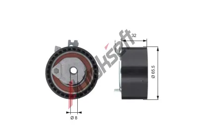 GATES Nap�nac� kladka ozuben�ho �emenu PowerGrip� GT T43064, T43064