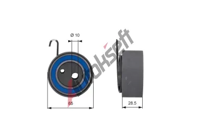 GATES Napnac kladka ozubenho emenu PowerGrip GT T43144, T43144