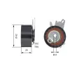 GATES Napnac kladka ozubenho emenu PowerGrip ‐ GT T43145