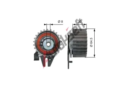 GATES Napnac kladka ozubenho emenu PowerGrip GT T43239, T43239