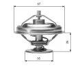 Termostat chladiva GATES ‐ GT TH01880G1