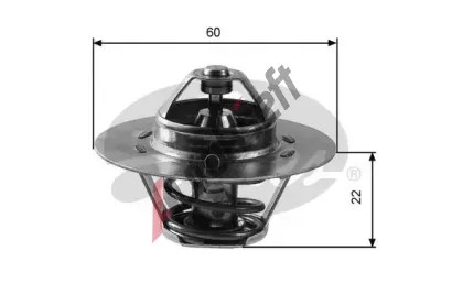 GATES Termostat - chladivo GT TH12488G1, TH12488G1