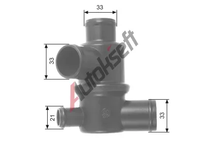 GATES Termostat chladiva GT TH14687, TH14687