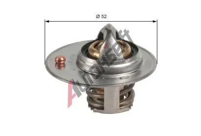 GATES Termostat chladiva GT TH49087G1, TH49087G1