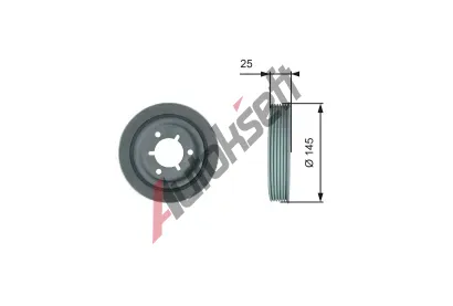 GATES emenice klikovho hdele DriveAlign GT TVD1056, TVD1056