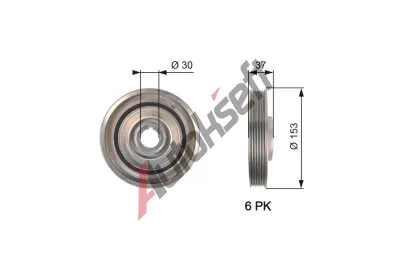 GATES emenice klikovho hdele DriveAlign GT TVD1090, TVD1090