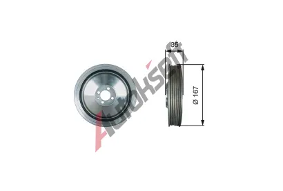 GATES emenice klikovho hdele DriveAlign GT TVD1135, TVD1135