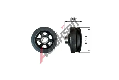 GATES emenice klikovho hdele DriveAlign GT TVD1139, TVD1139