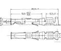 HERTH+BUSS ELPARTS Lem spony HB 50251830, 50251830