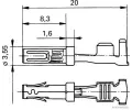 Kontaktn zdka HERTH+BUSS ELPARTS ‐ HB 50253275
