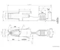 HERTH+BUSS ELPARTS Lem spony HB 50253316, 50253316