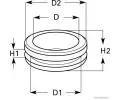 HERTH+BUSS ELPARTS Kabelov prchodka HB 50280213, 50280213