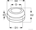 HERTH+BUSS ELPARTS Tsnic/ochrann ztka HB 50280314, 50280314