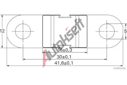 HERTH+BUSS ELPARTS Pojistka HB 50295864, 50295864