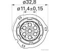 Krytka z�suvky&nbsp;HERTH+BUSS ELPARTS&nbsp;&dash;&nbsp;HB 50390118