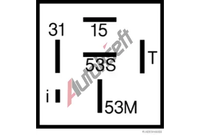 HERTH+BUSS ELPARTS Relé - interval stírání/ostřikování HB 75614020, 75614020 HERTH+BUSS ELPARTS Relé - interval stírání/ostřikování HB 75614020, 75614020