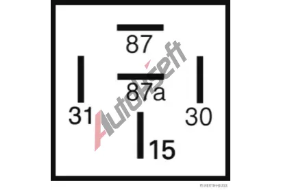 HERTH+BUSS ELPARTS Rel� pracovn�ho proudu HB 75614217, 75614217
