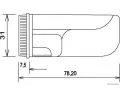 HERTH+BUSS ELPARTS Bon obrysov svtlo HB 82710215, 82710215