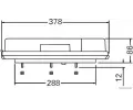 HERTH+BUSS ELPARTS Zadn svtlo HB 82840538, 82840538