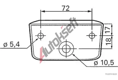 HERTH+BUSS ELPARTS Osvtlen poznvac znaky HB 84750018, 84750018