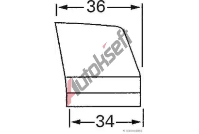 HERTH+BUSS ELPARTS Osvtlen poznvac znaky HB 84750028, 84750028