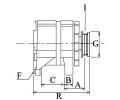 HC-Cargo Alterntor HC 110348, 110348