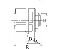 HC-Cargo Alterntor HC 110358, 110358