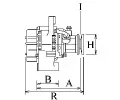 HC-Cargo Alterntor HC 110923, 110923