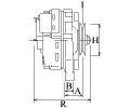 HC-Cargo Alterntor HC 111411, 111411