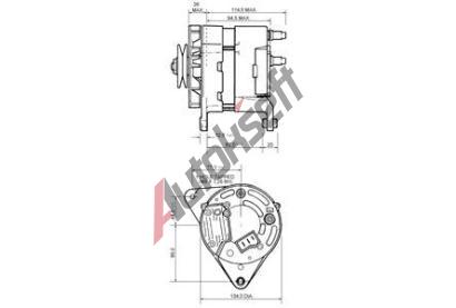 HC-Cargo Alterntor HC 112418, 112418