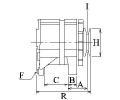 HC-Cargo Alterntor HC 114306, 114306