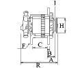 HC-Cargo Alterntor HC 114766, 114766