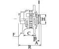 HC-Cargo Alterntor HC 114803, 114803