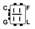 HC-Cargo Alterntor HC 114841, 114841