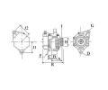 HC-Cargo Alterntor HC 114847, 114847