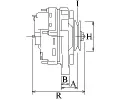 HC-Cargo Alterntor HC 115620, 115620