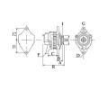 HC-Cargo Alterntor HC 116192, 116192