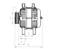 HC-Cargo Alterntor HC 116210, 116210