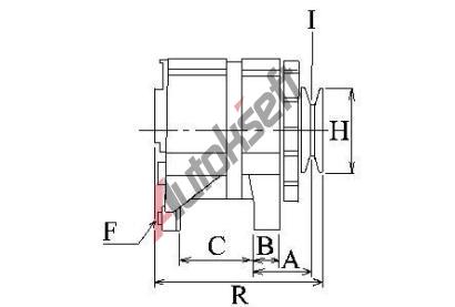 HC-Cargo Alterntor HC 116297, 116297