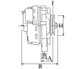 HC-Cargo Alterntor HC 116587, 116587
