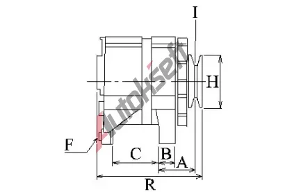 HC-Cargo Alterntor HC 116625, 116625