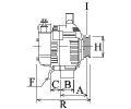 HC-Cargo Alterntor HC 116637, 116637