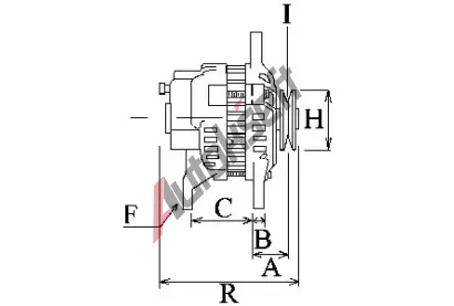 HC-Cargo Alterntor HC 116722, 116722