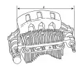 HC-Cargo Usmrova alterntoru HC 139111, 139111