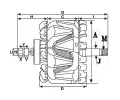 HC-Cargo Rotor alterntoru HC 233768, 233768